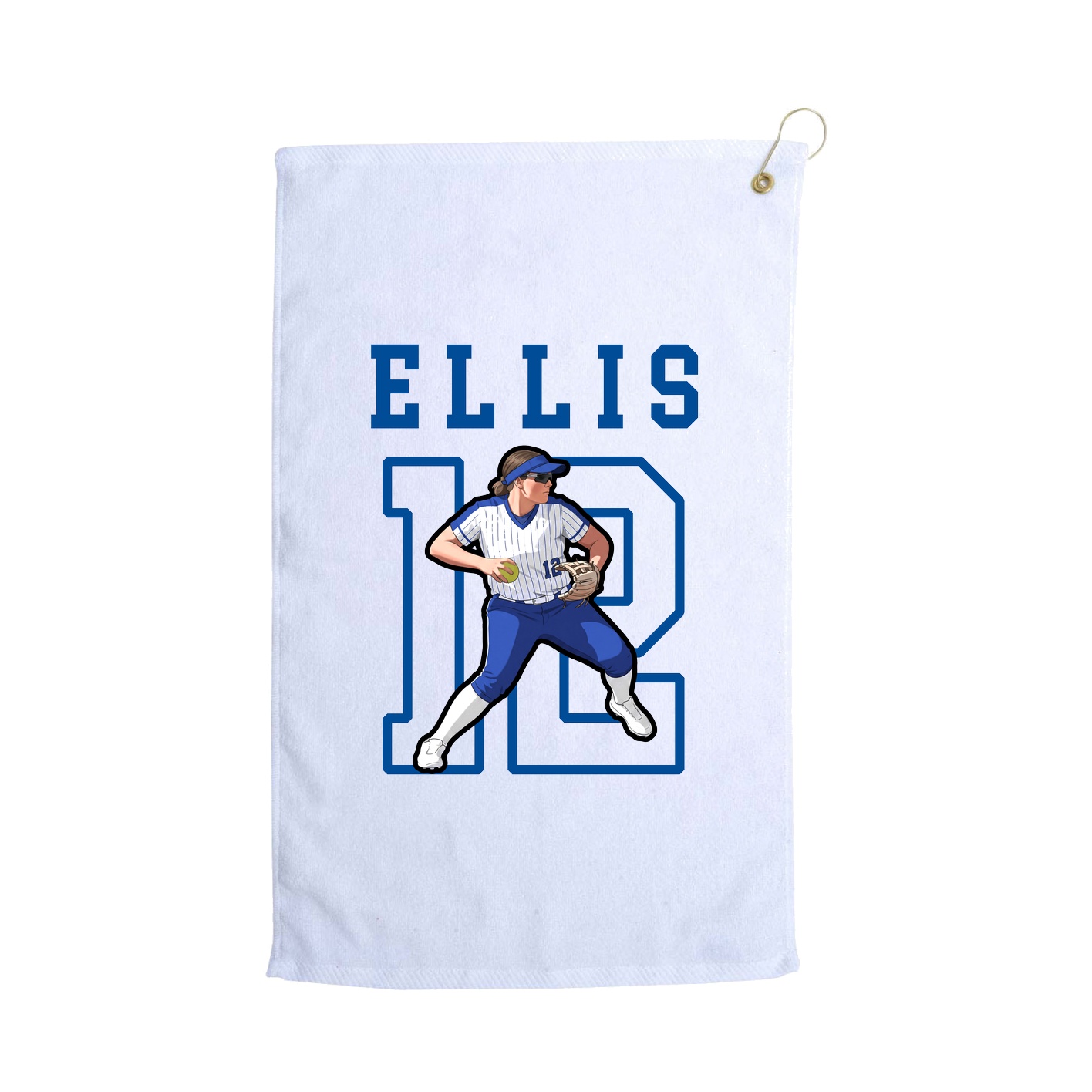 Golf Towel — Shirsey in White