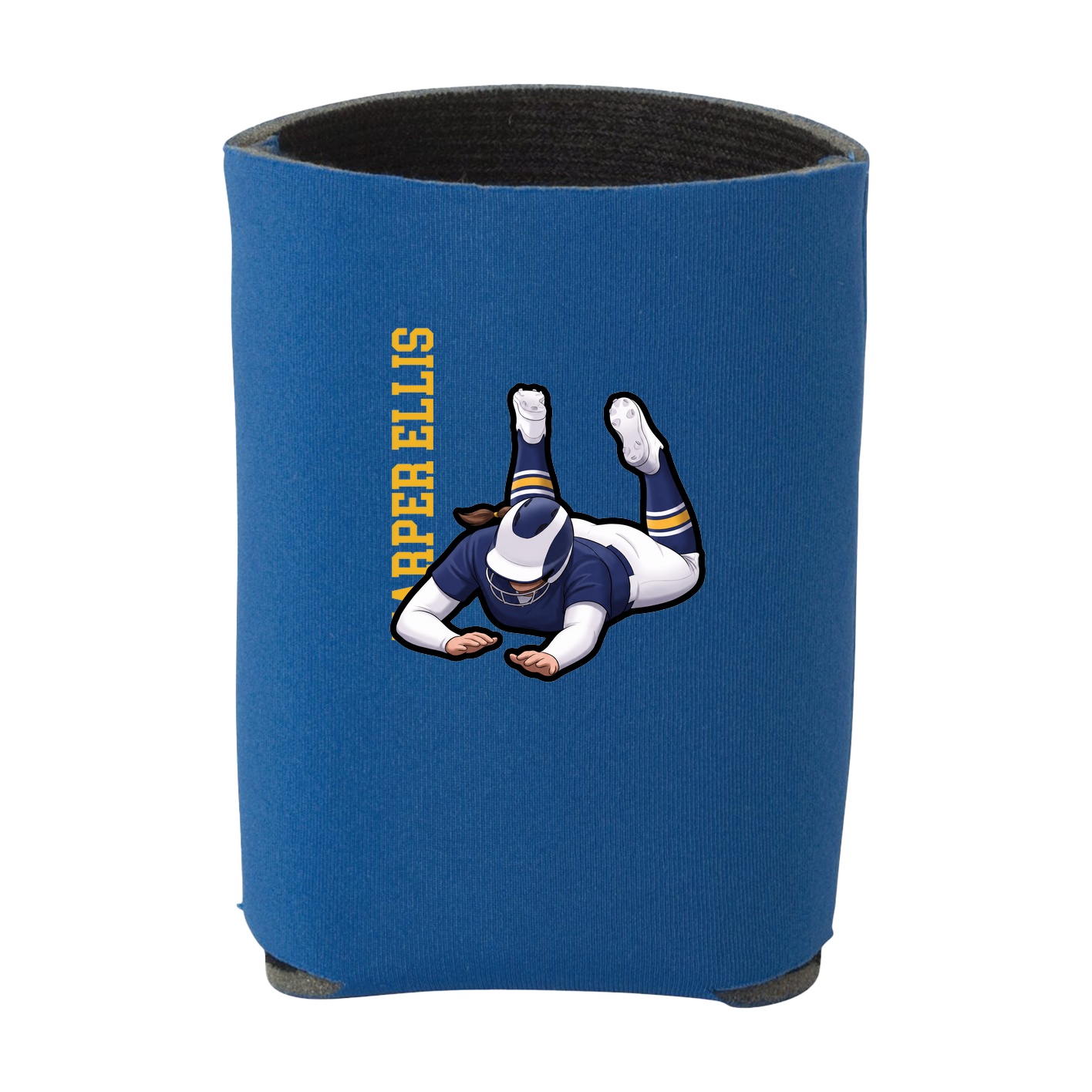 Can Holder — Name Vertical in Royal