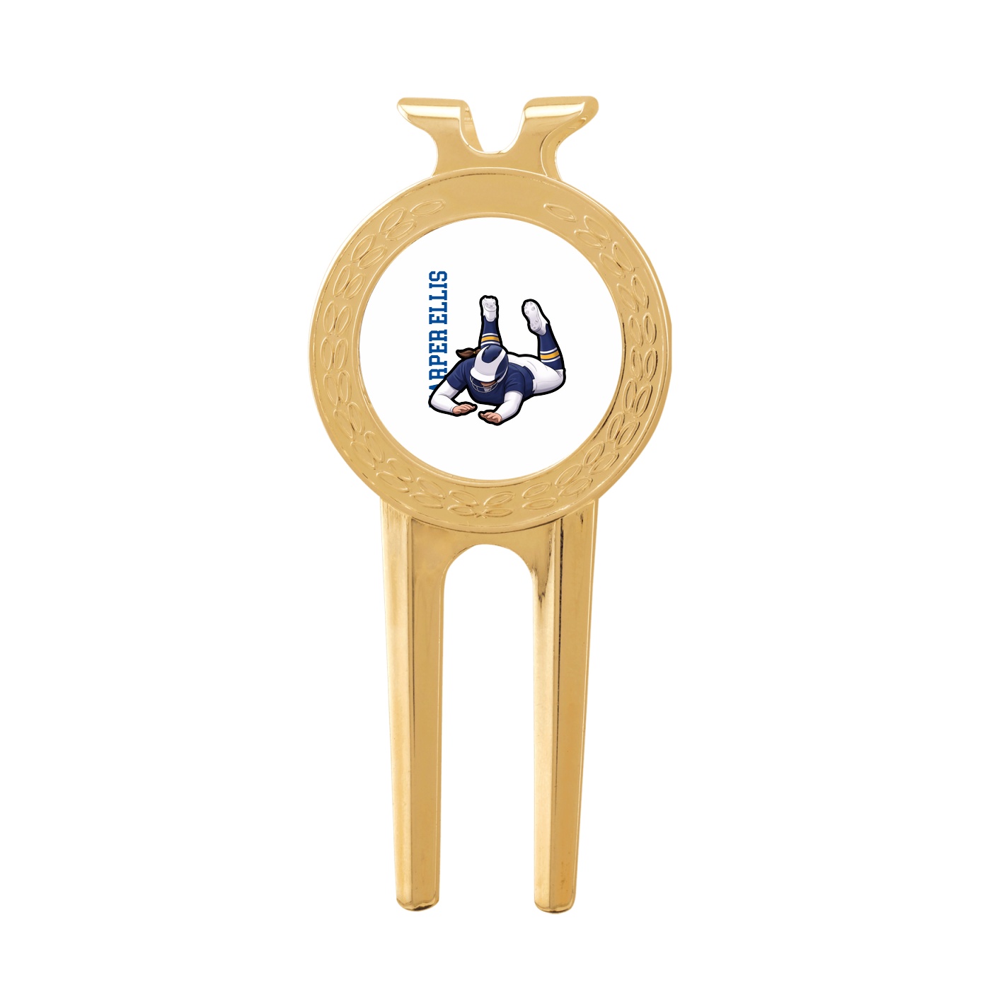 Divot Tool with Ball Marker — Name Vertical in Classic