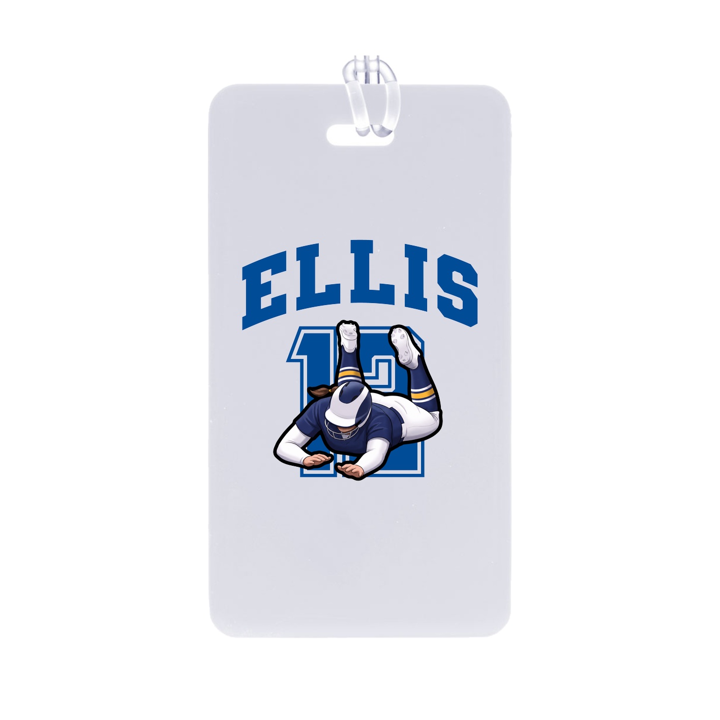 Bag Tag — Number in Classic