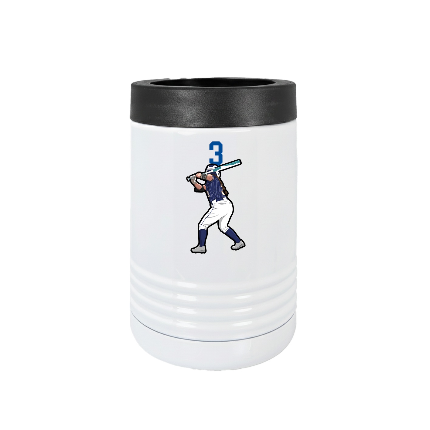Beverage Holder — Number Top in White