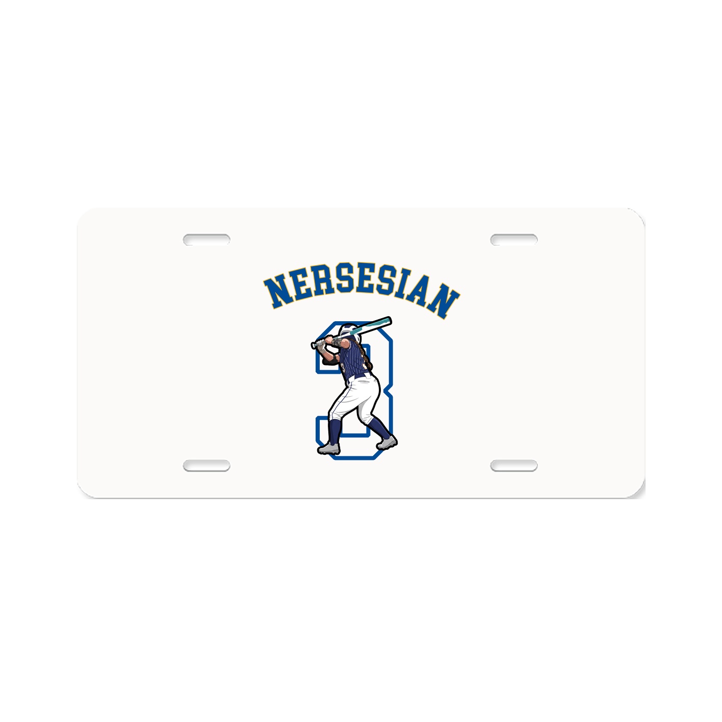 License Plate — Shirsey Arch in Classic