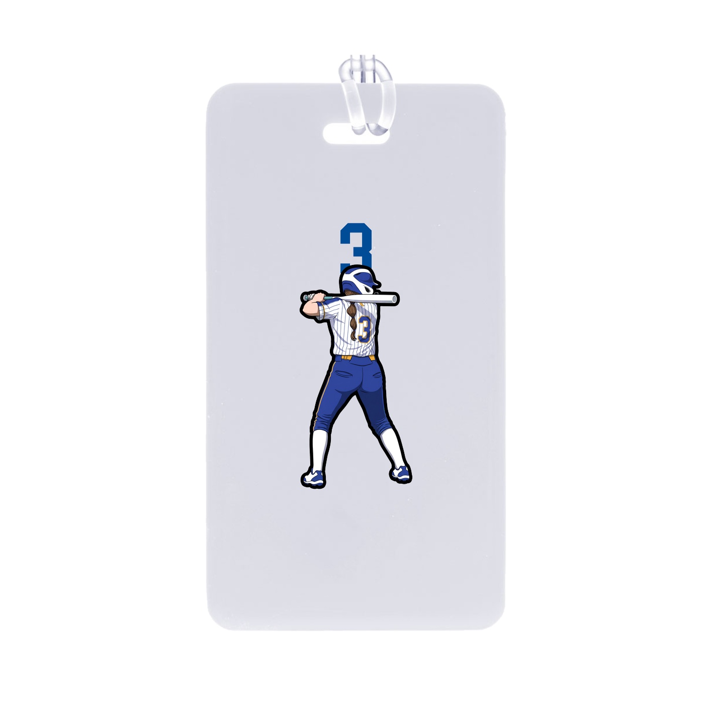 Bag Tag — Number Top in Classic
