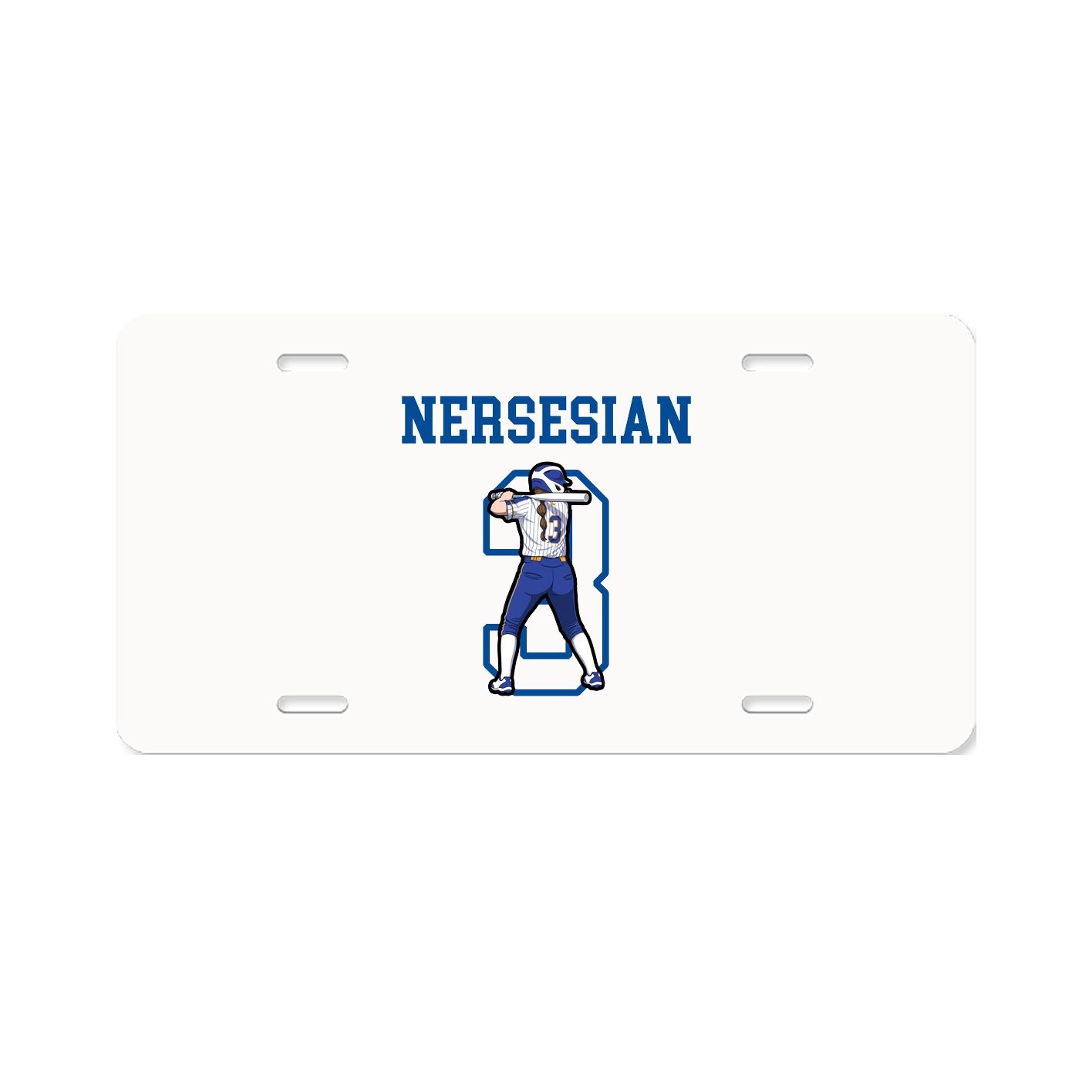 License Plate — Shirsey in Classic