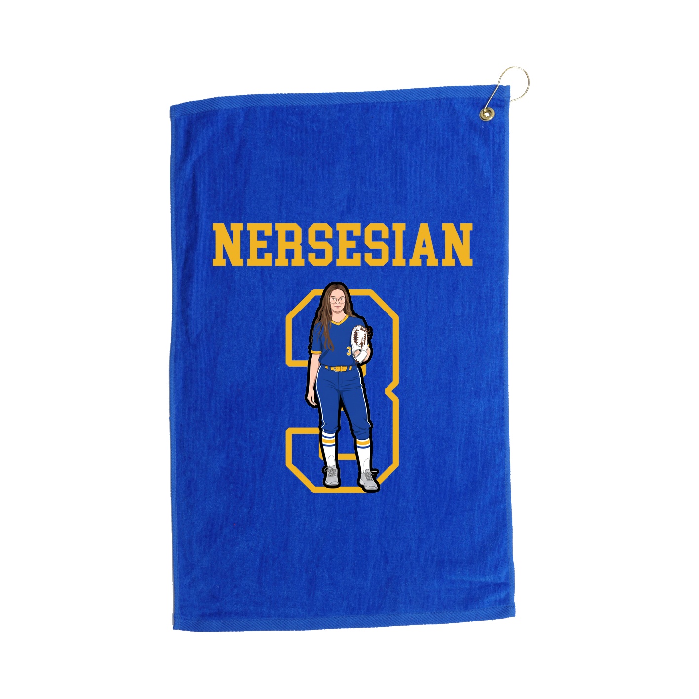 Golf Towel — Shirsey in Royal