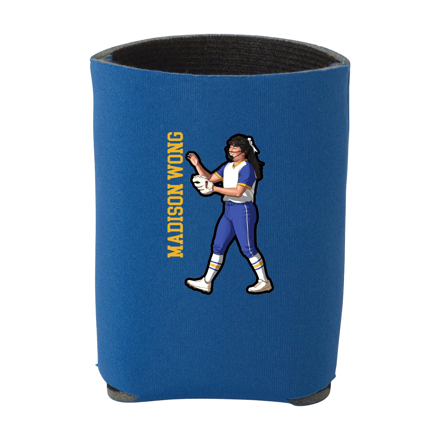 Can Holder — Name Vertical in Royal
