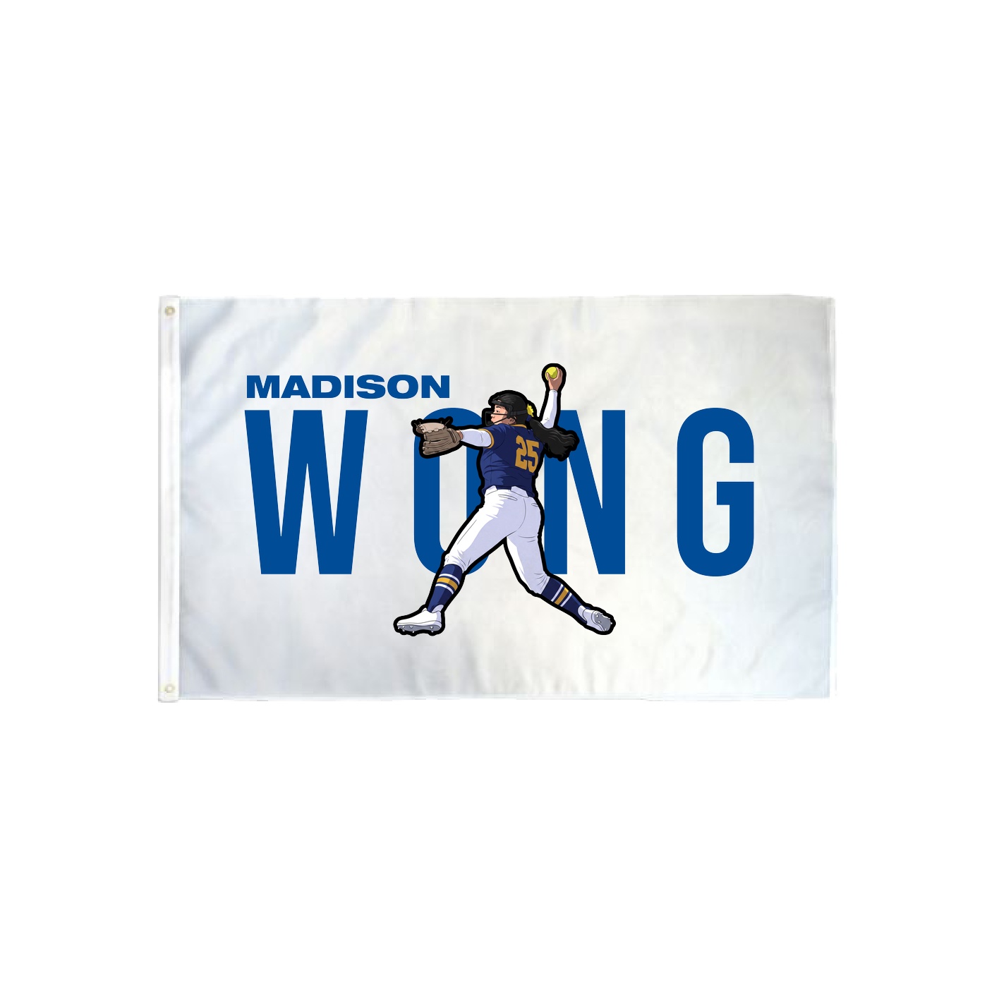 3x5 Flag — Player Name in Classic