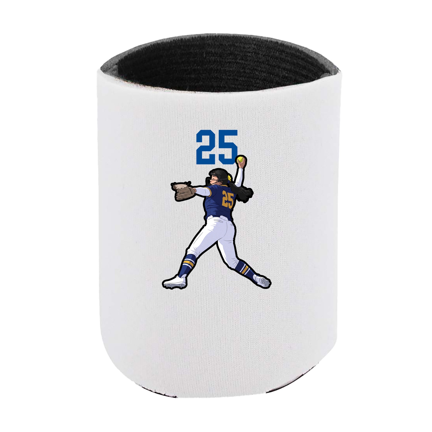 Can Holder — Number Top in White