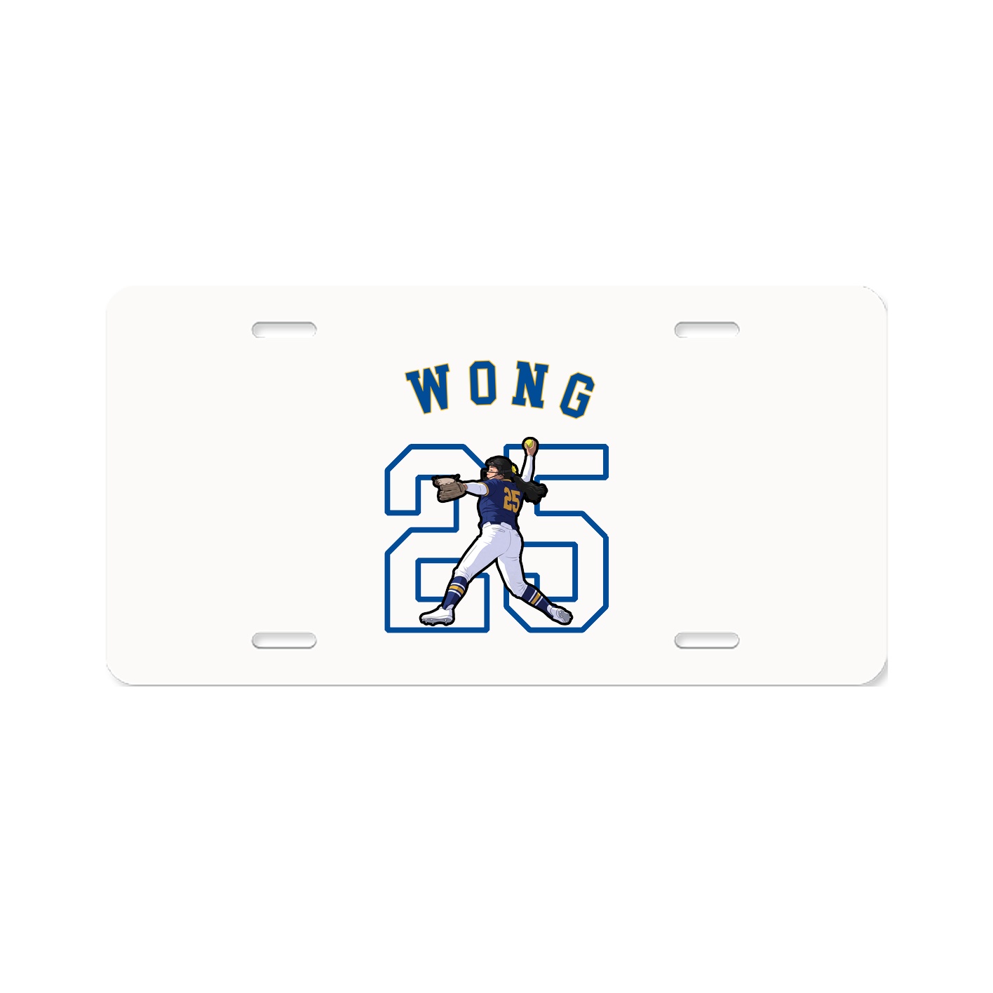 License Plate — Shirsey Arch in Classic