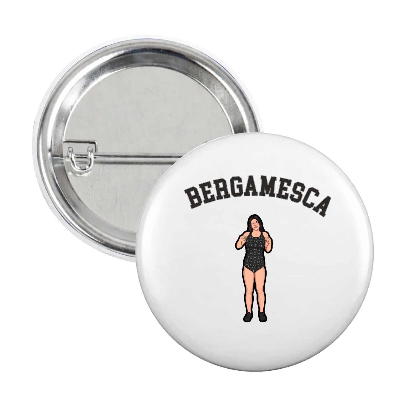 Game Day Button — Shirsey Arch in White