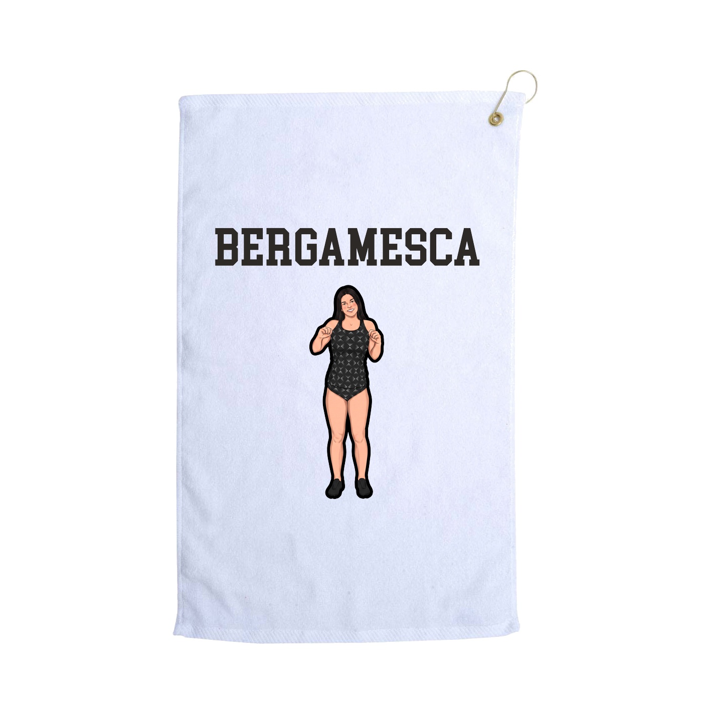 Golf Towel — Shirsey in White