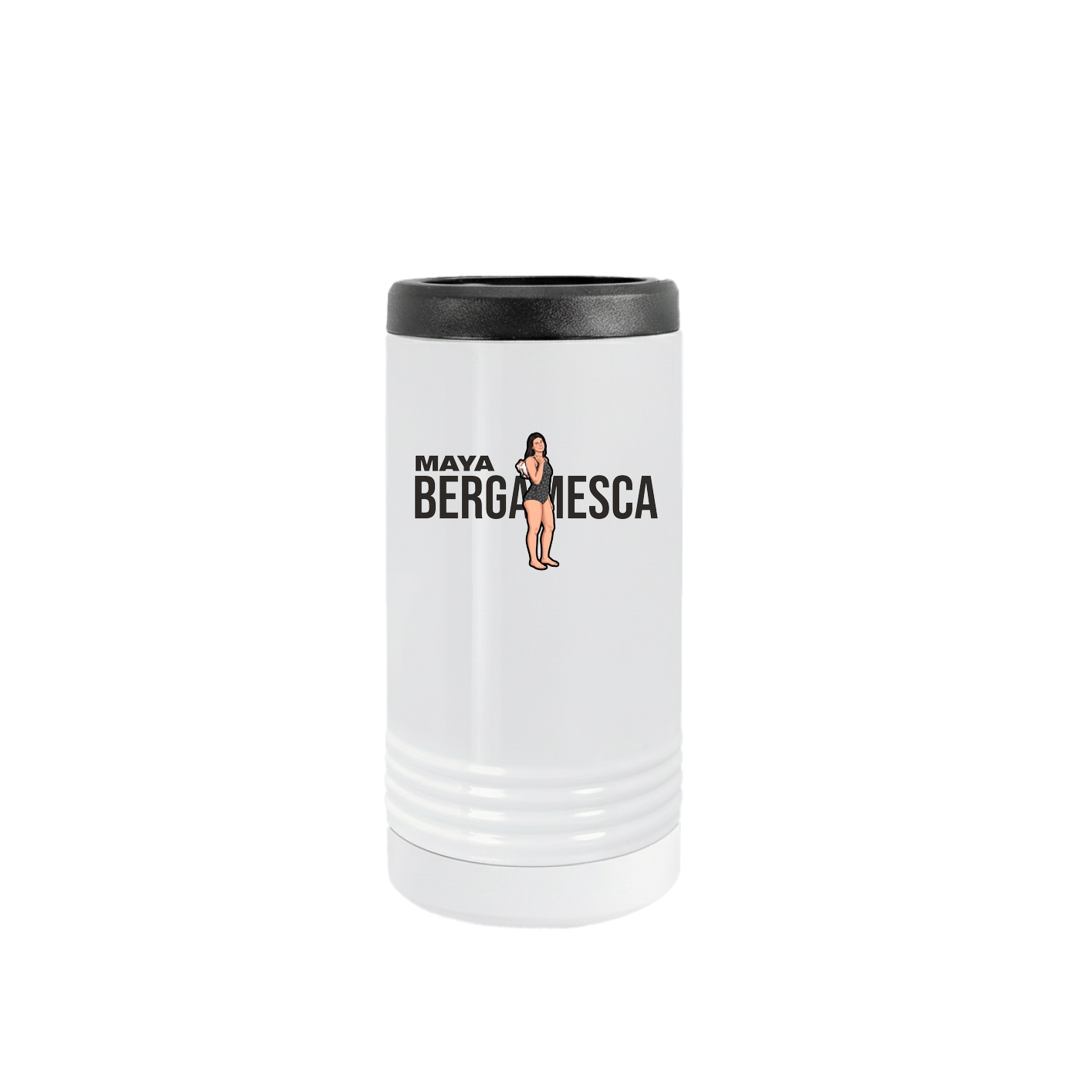 Slim Beverage Holder — Player Name in White