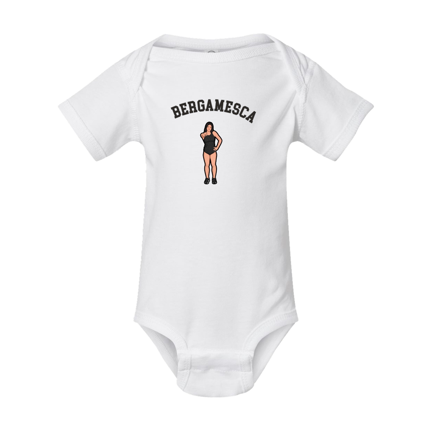 Baby Onesie — Shirsey Arch in White