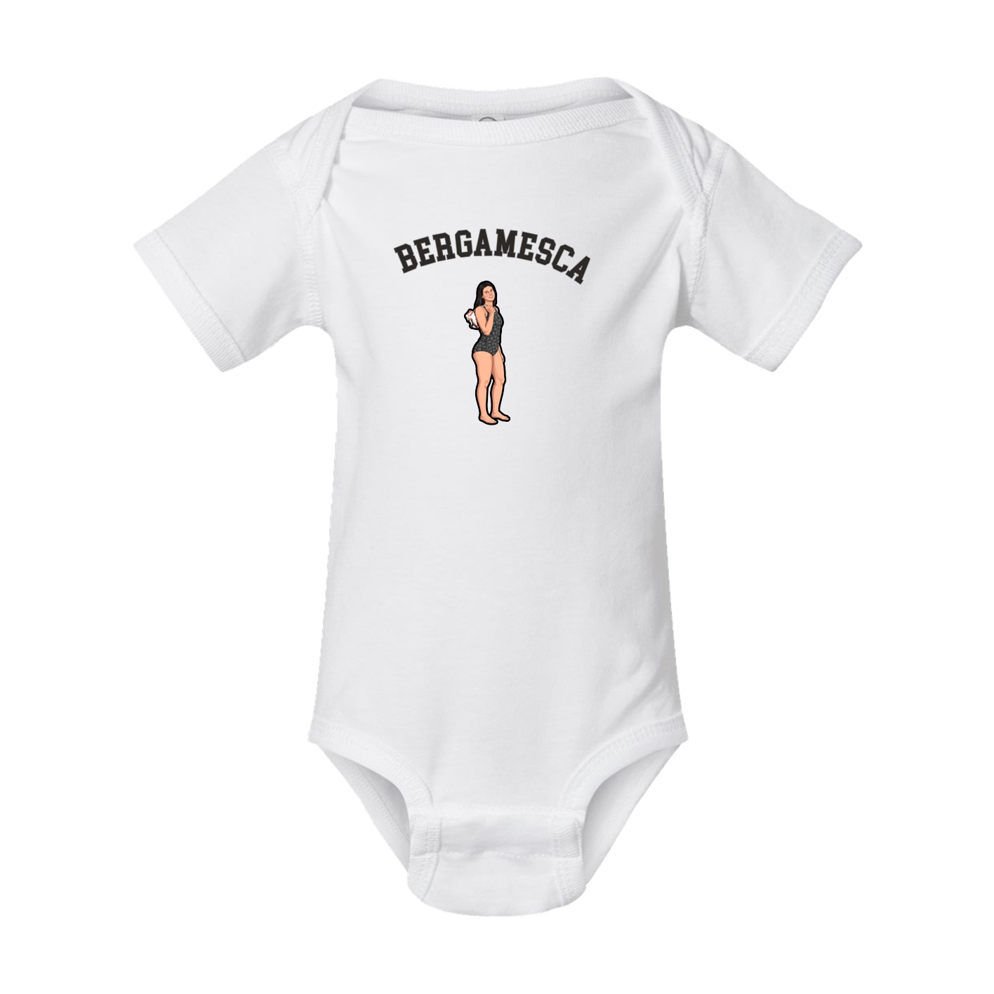 Baby Onesie — Shirsey Arch in White