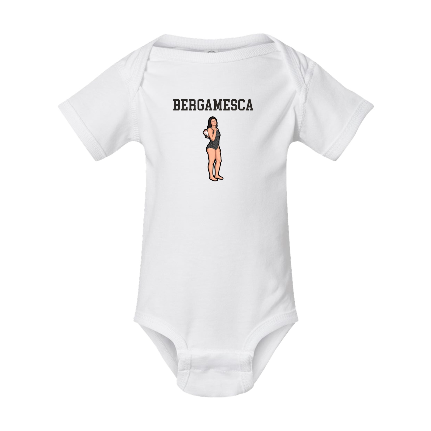 Baby Onesie — Shirsey in White