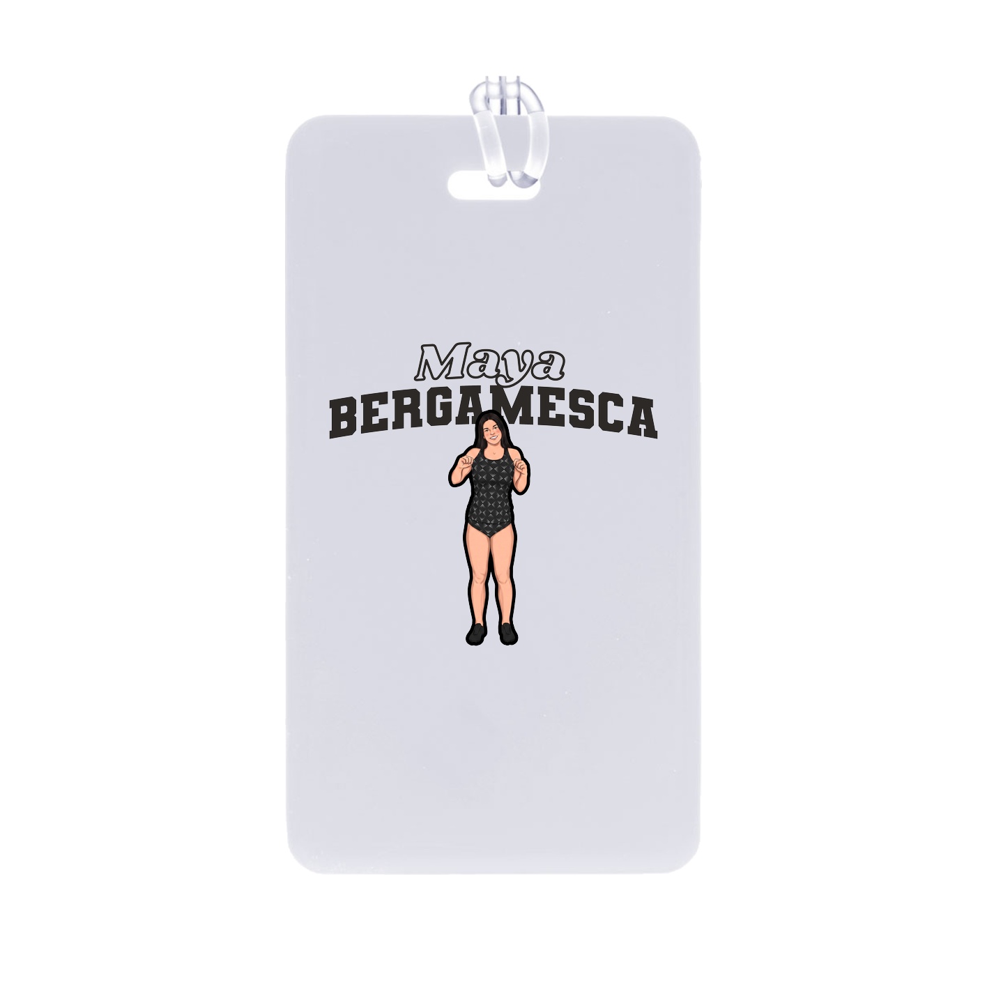 Bag Tag — Name Arch in Classic
