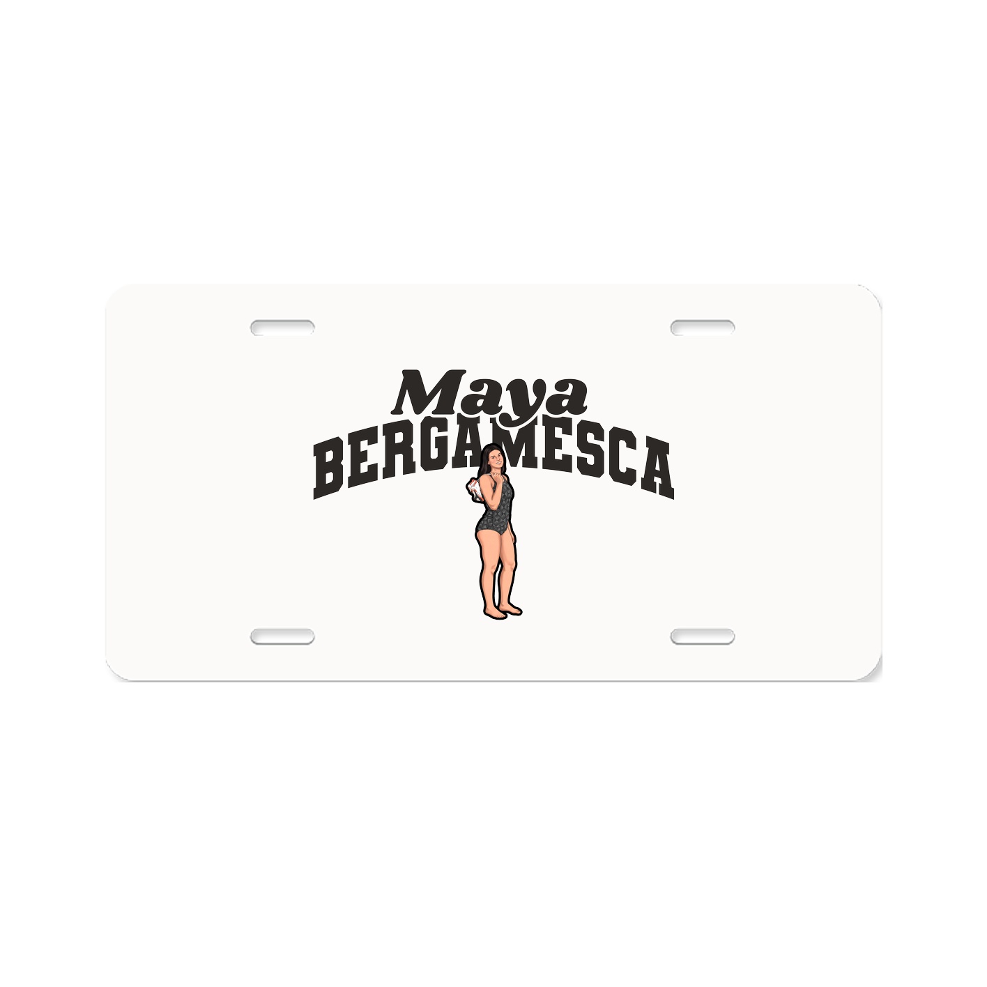 License Plate — Signature Arch in Classic