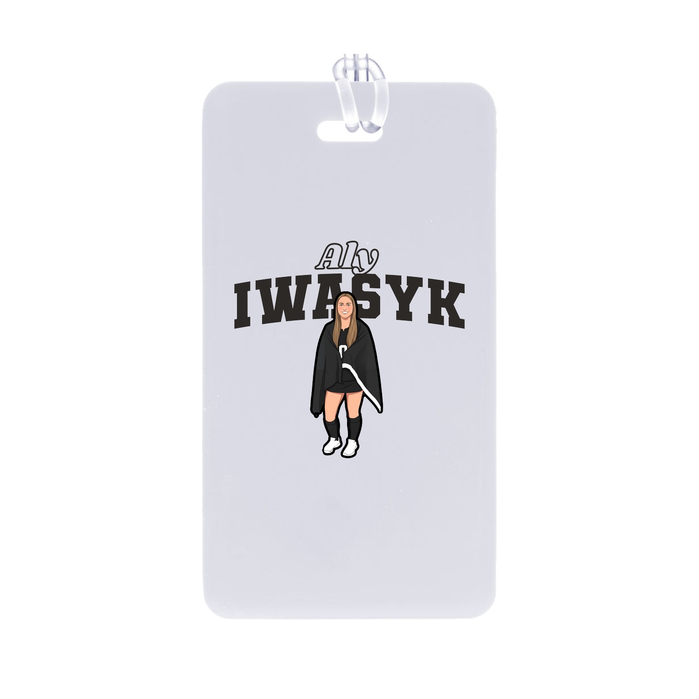 Bag Tag — Name Arch in Classic
