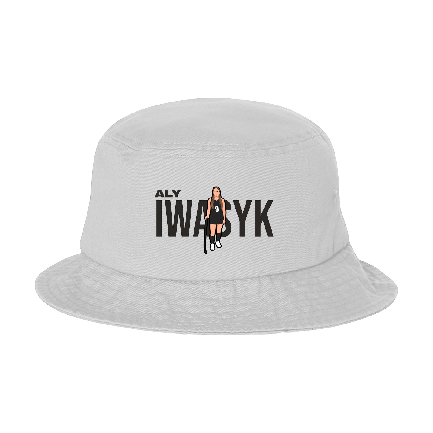 Bucket Cap — Player Name in White