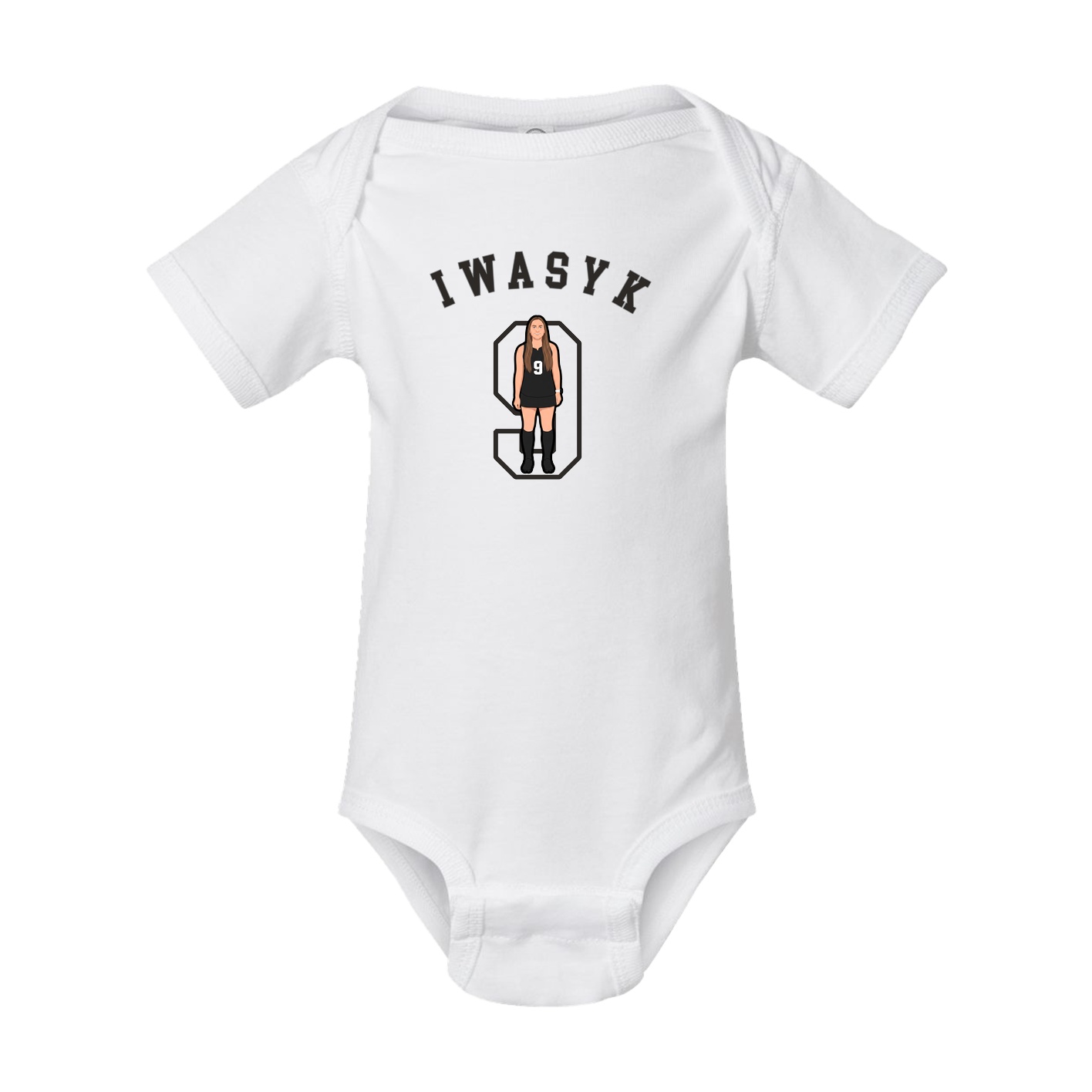 Baby Onesie — Shirsey Arch in White