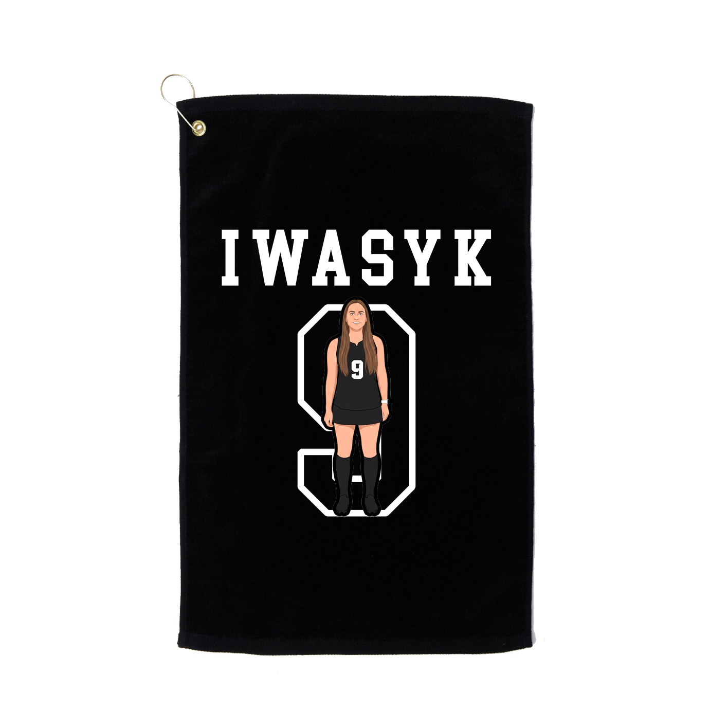 Golf Towel — Shirsey in Black