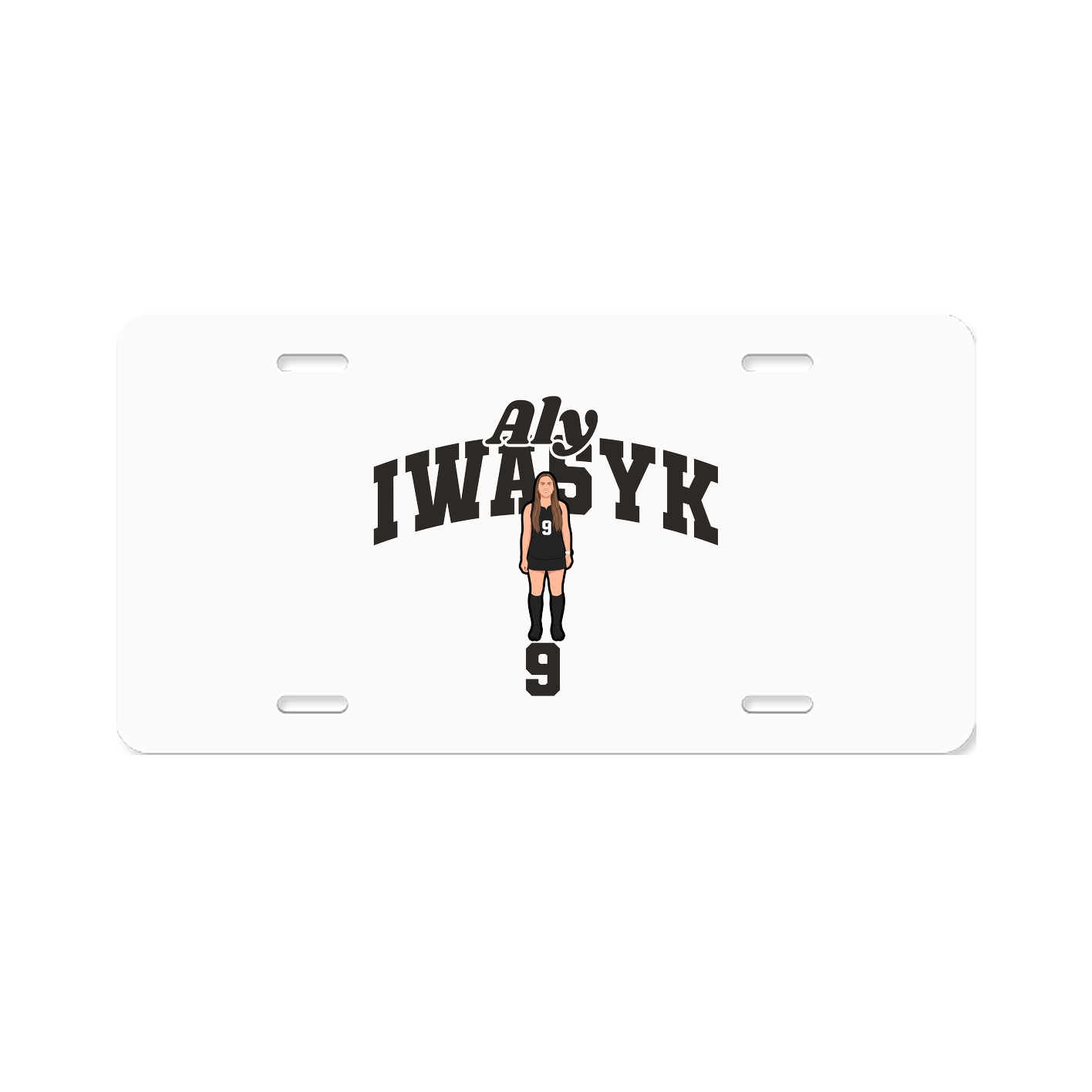 License Plate — Signature Arch in Classic
