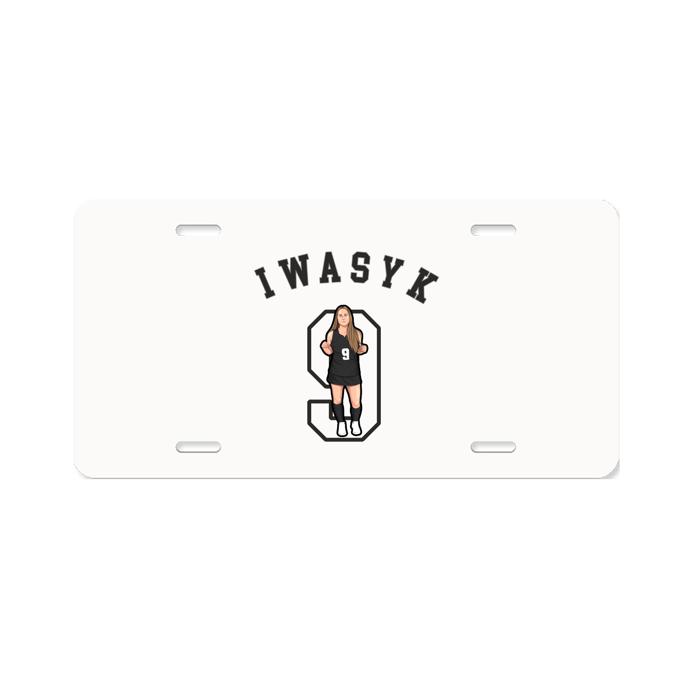 License Plate — Shirsey Arch in Classic