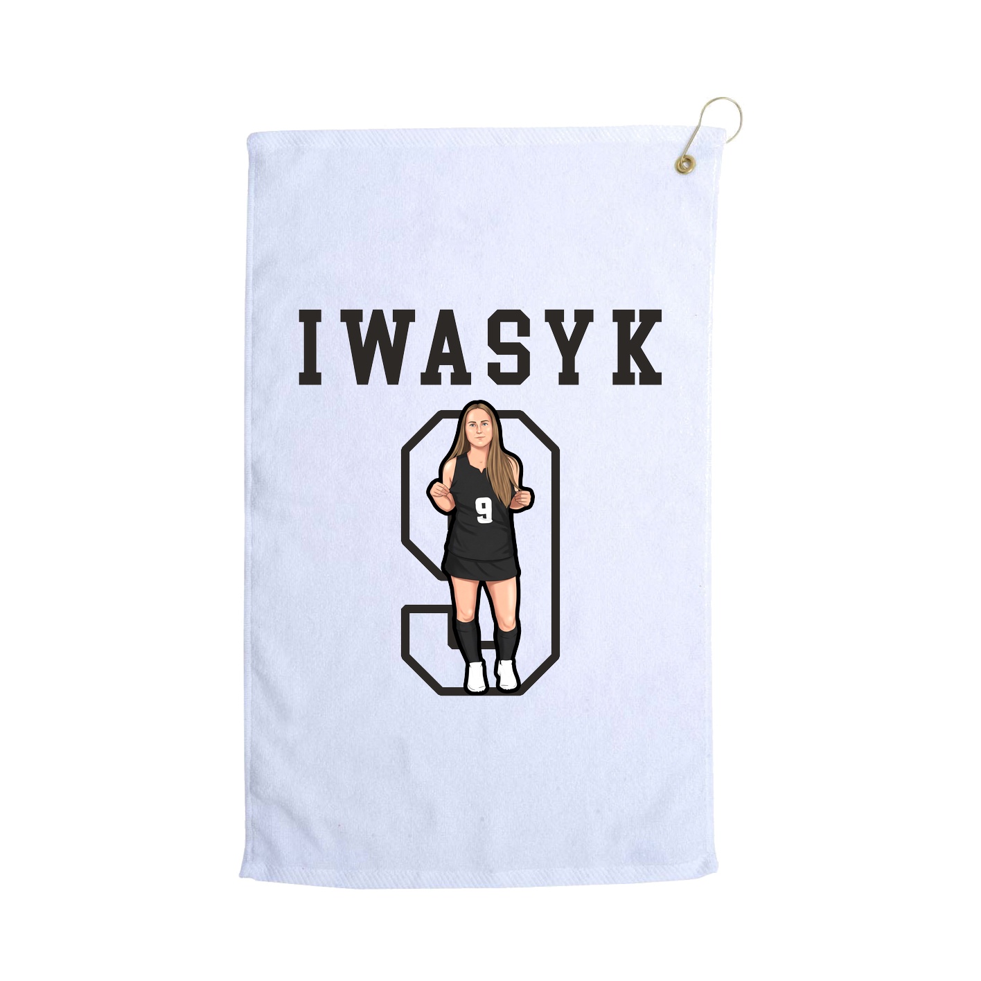 Golf Towel — Shirsey in White