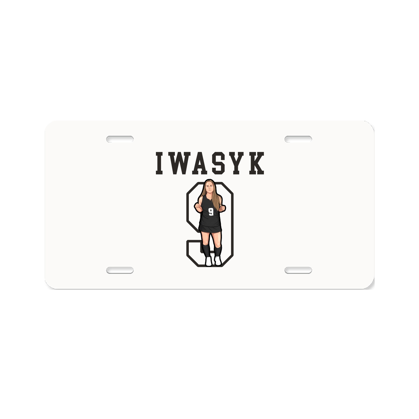 License Plate — Shirsey in Classic