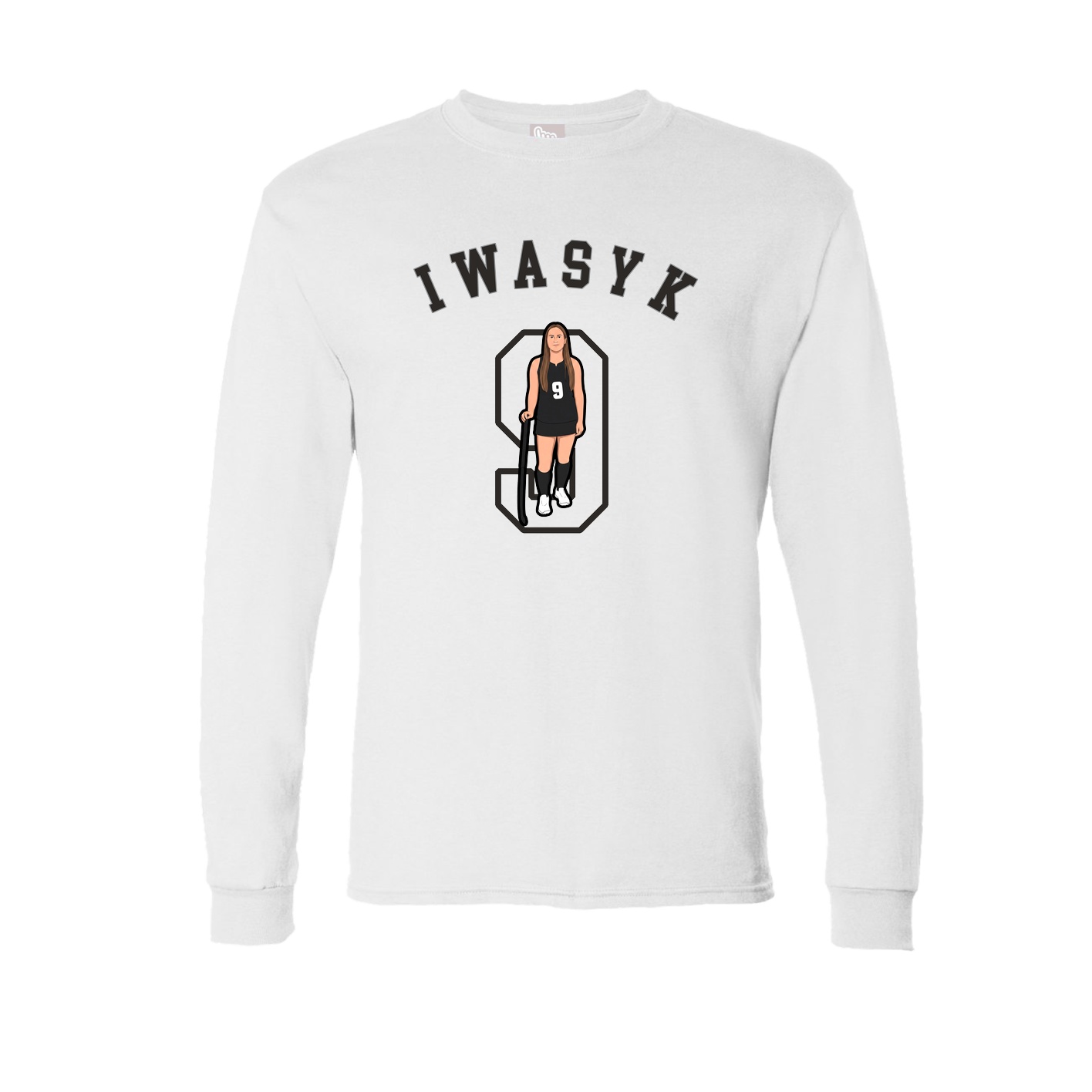 Long Sleeve Tee — Shirsey Arch in White