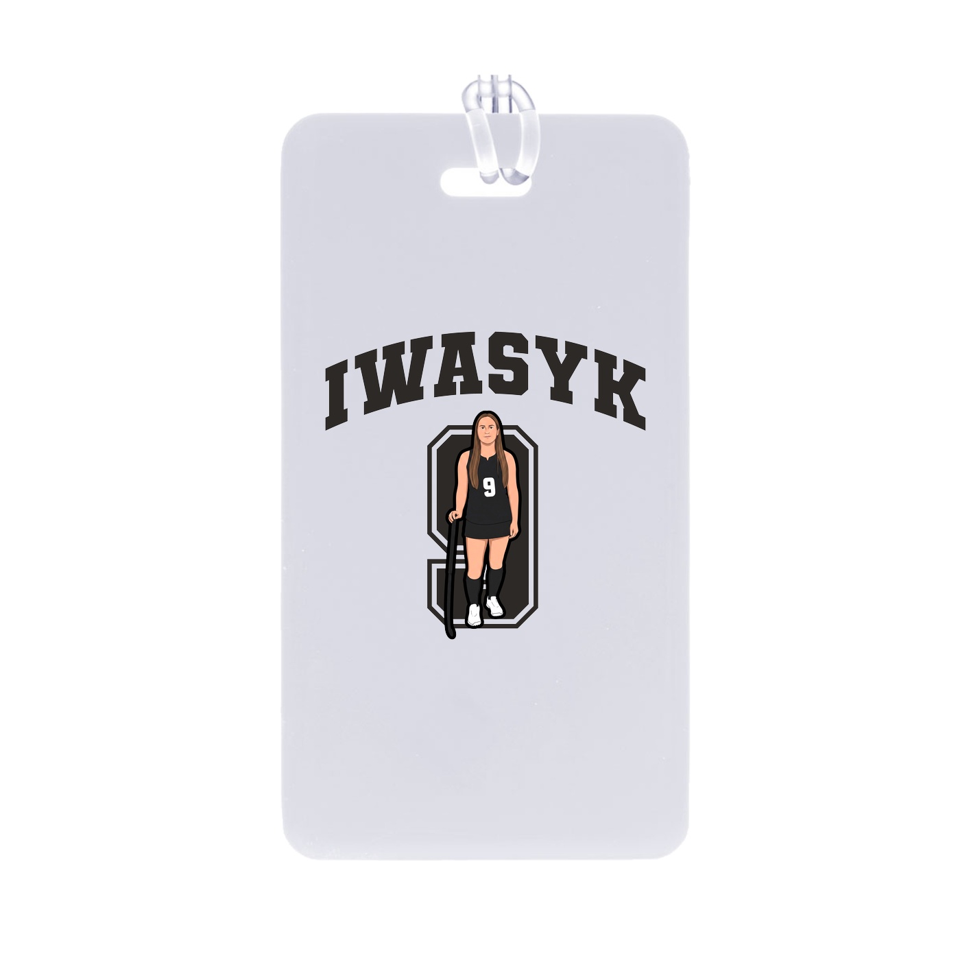 Bag Tag — Number in Classic