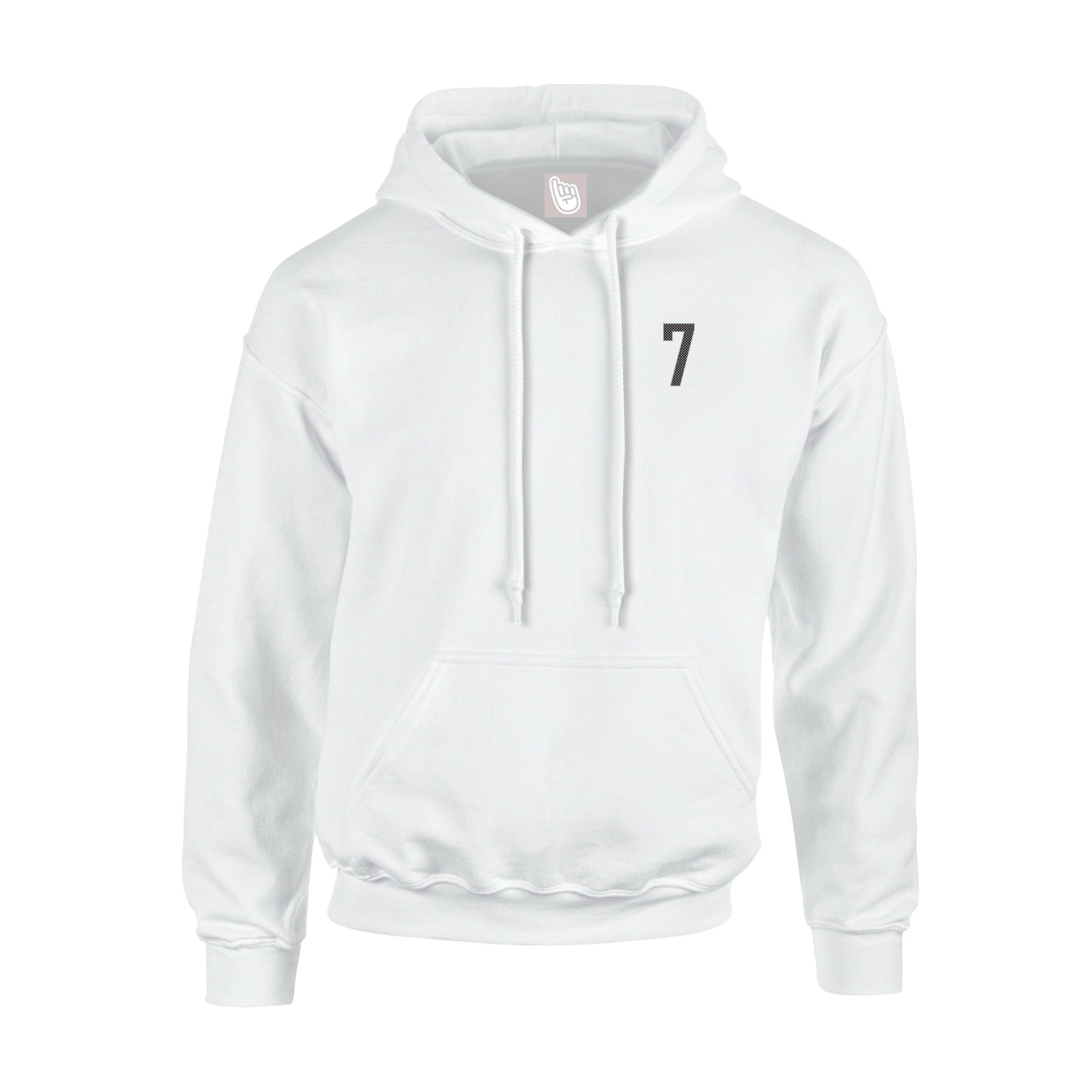 Youth Hoodie — Front Shirsy in White