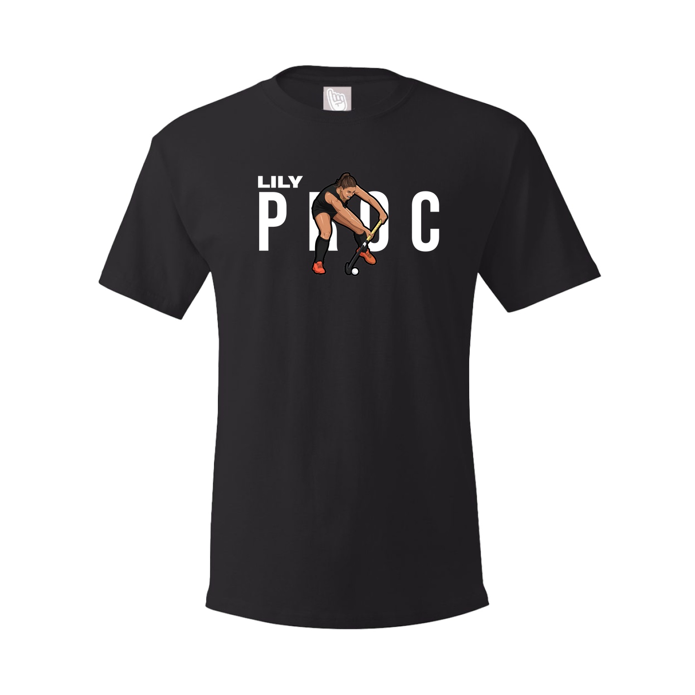 Youth Tee — Player Name in Black
