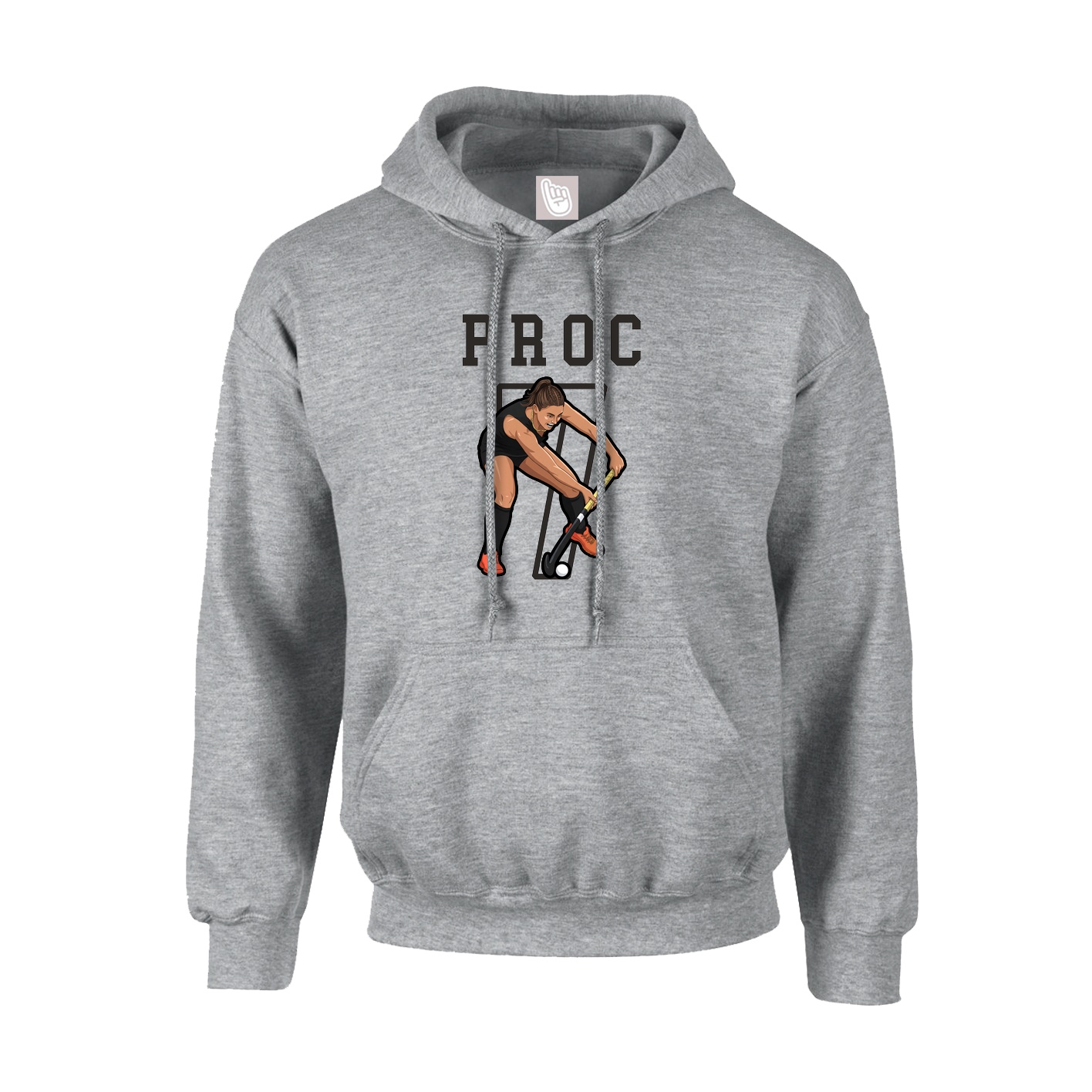 Hoodie — Shirsey in Grey