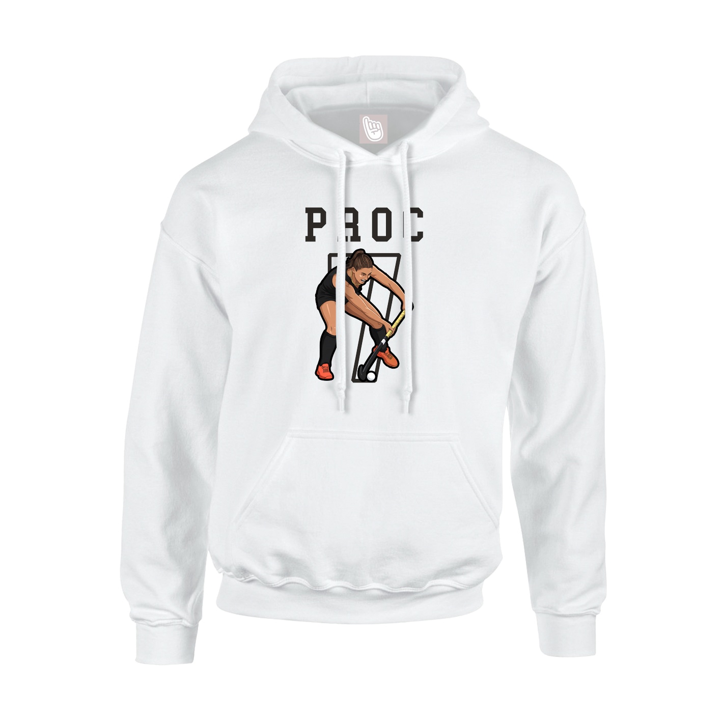 Youth Hoodie — Shirsey in White