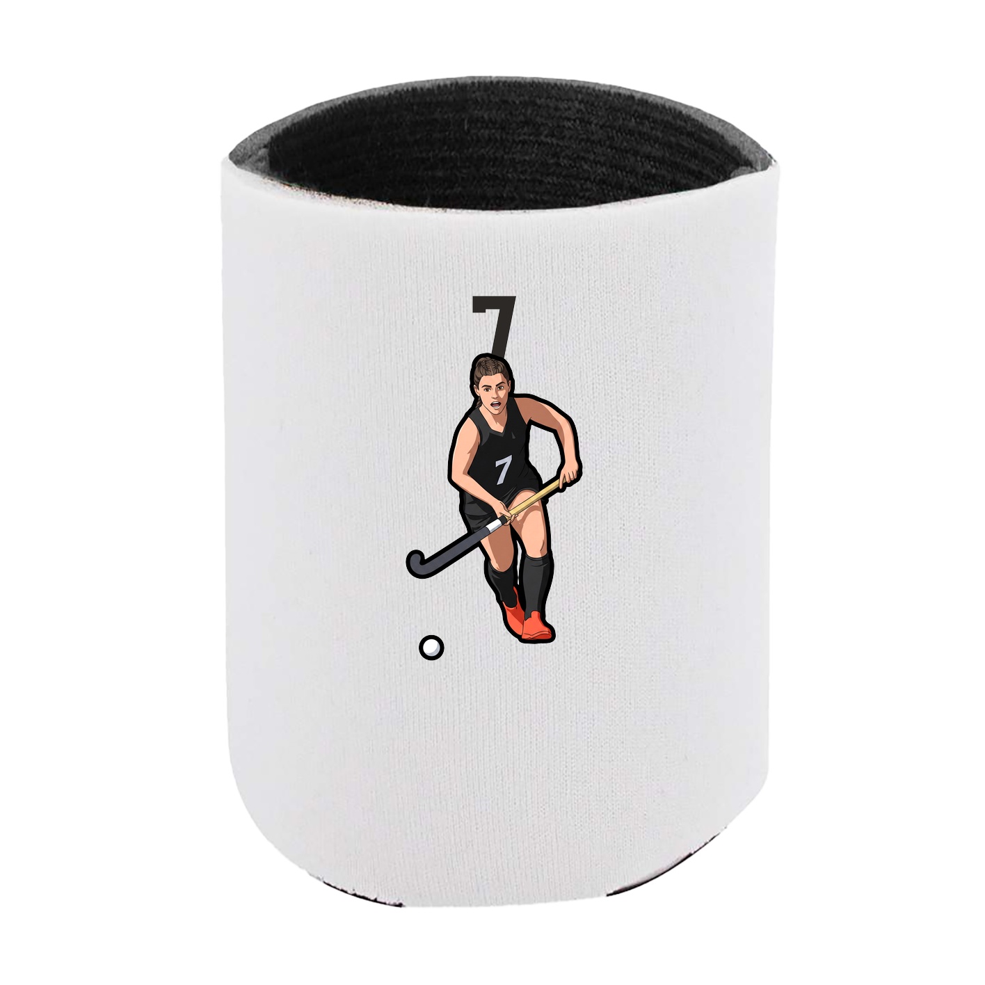 Can Holder — Number Top in White