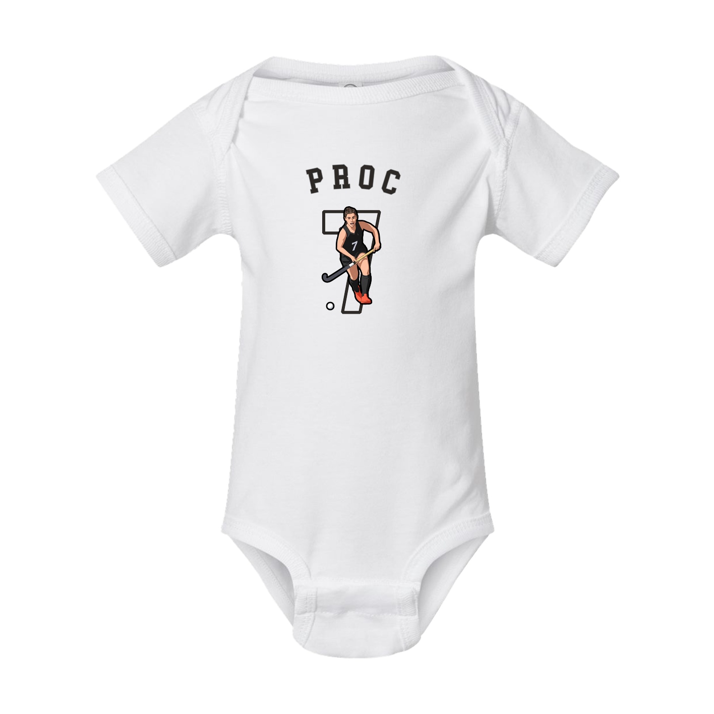 Baby Onesie — Shirsey Arch in White