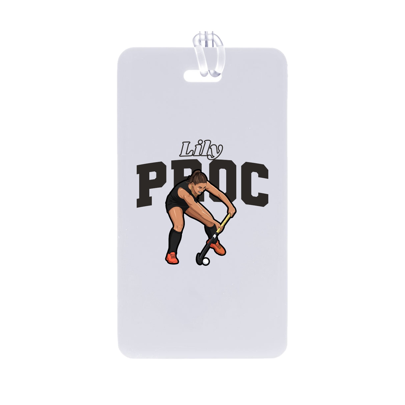 Bag Tag — Name Arch in Classic