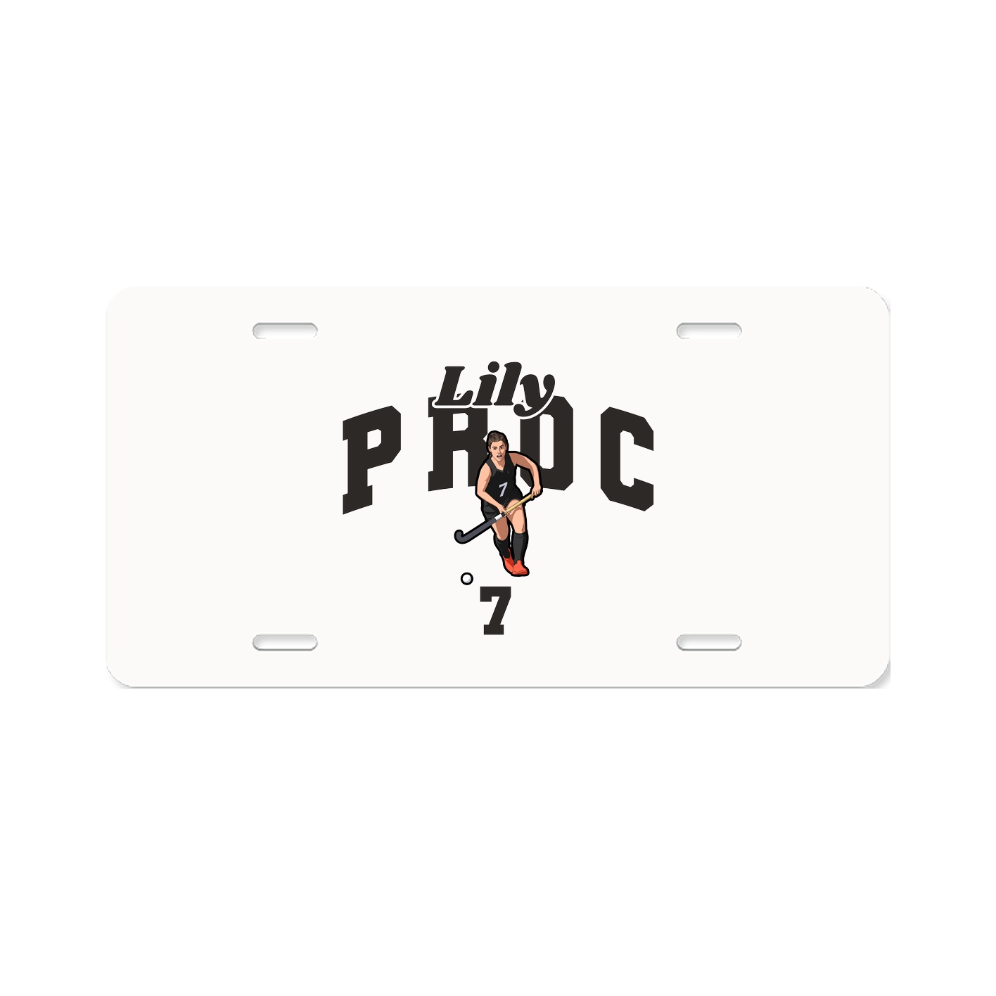 License Plate — Signature Arch in Classic