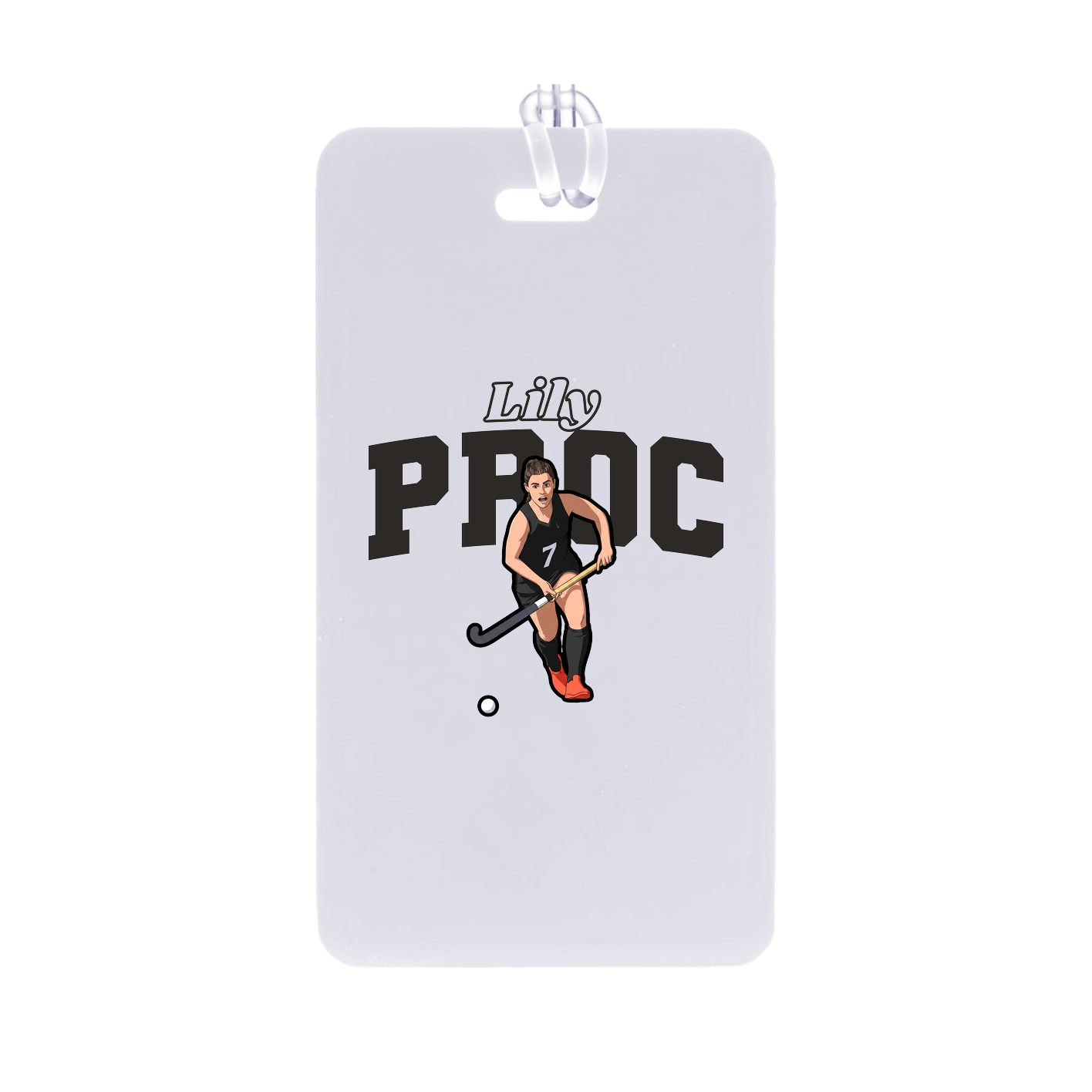 Bag Tag — Name Arch in Classic