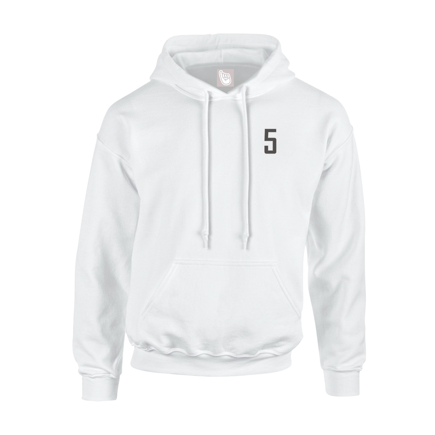 Youth Hoodie — Front Shirsy in White
