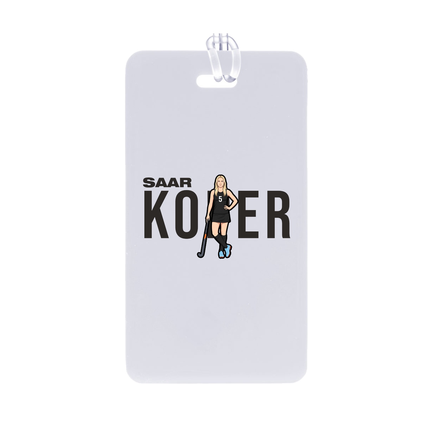 Bag Tag — Player Name in Classic