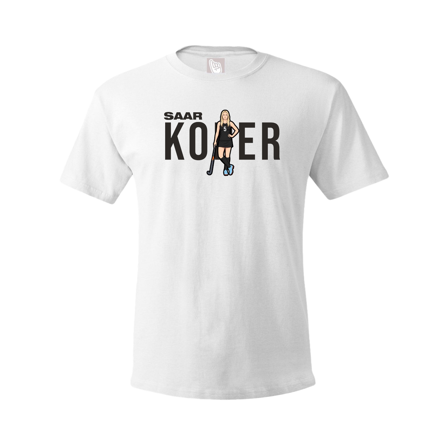 Youth Tee — Player Name in White