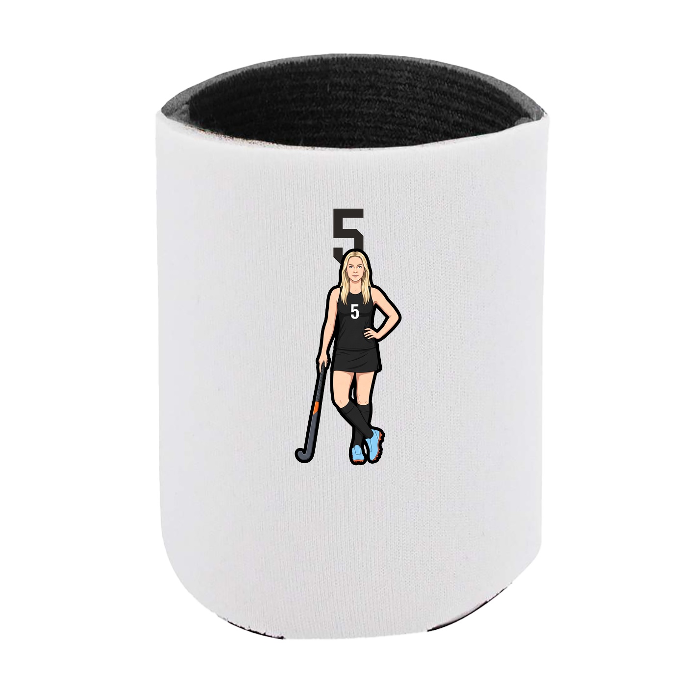 Can Holder — Number Top in White