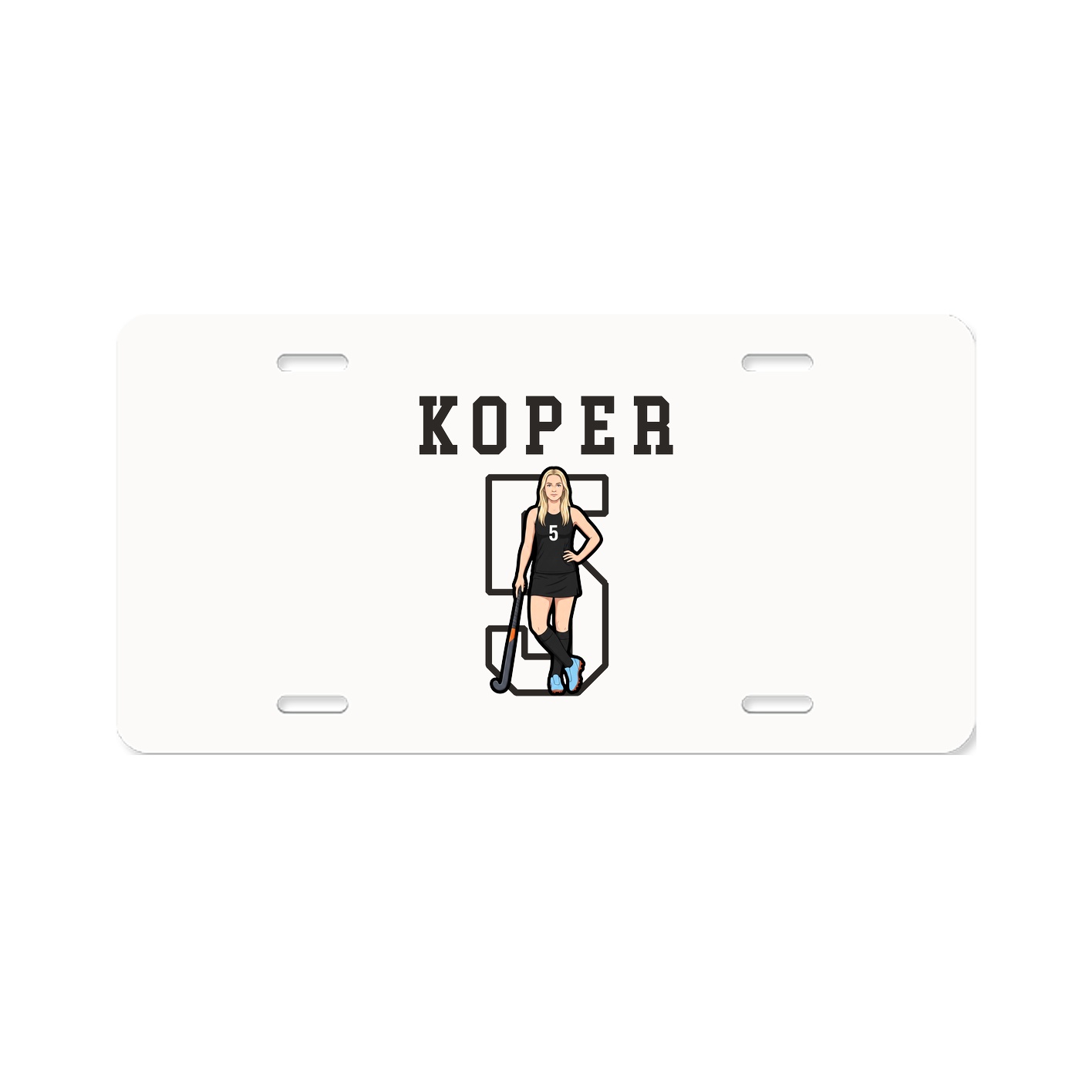 License Plate — Shirsey in Classic
