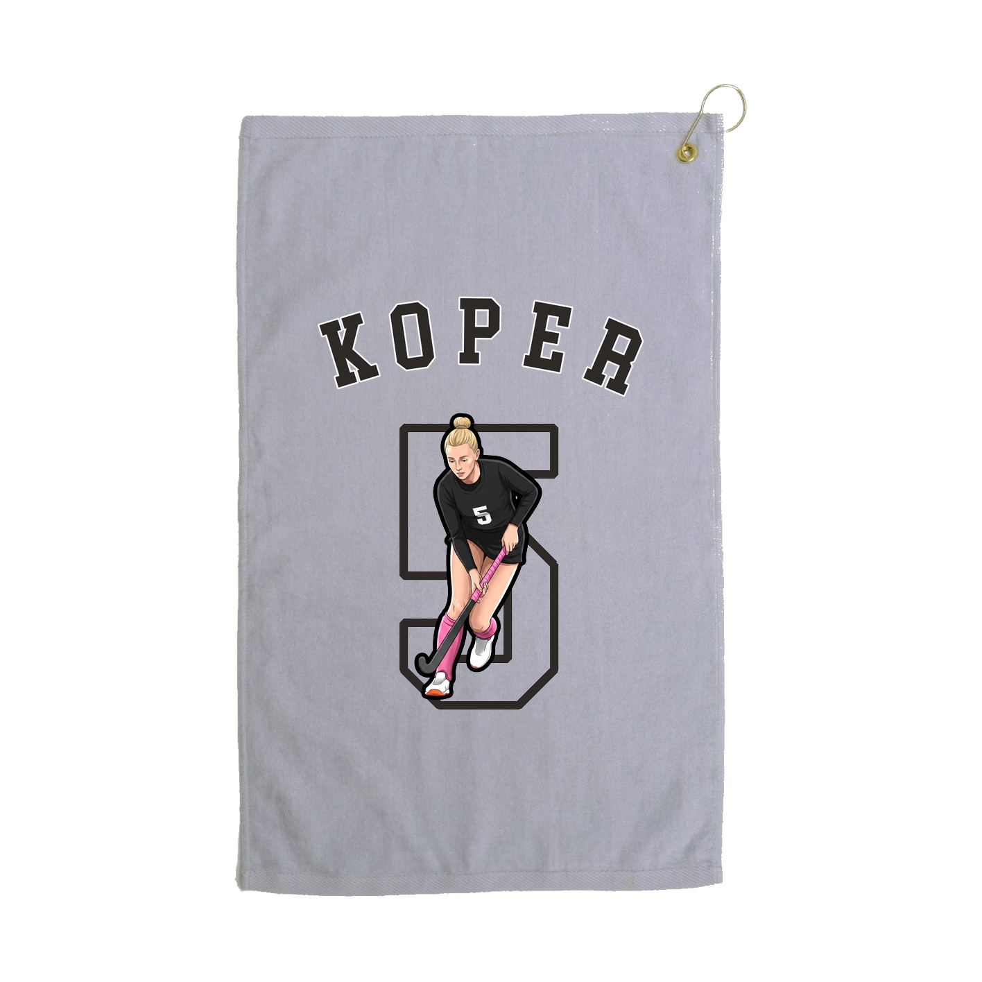 Golf Towel — Shirsey Arch in Grey