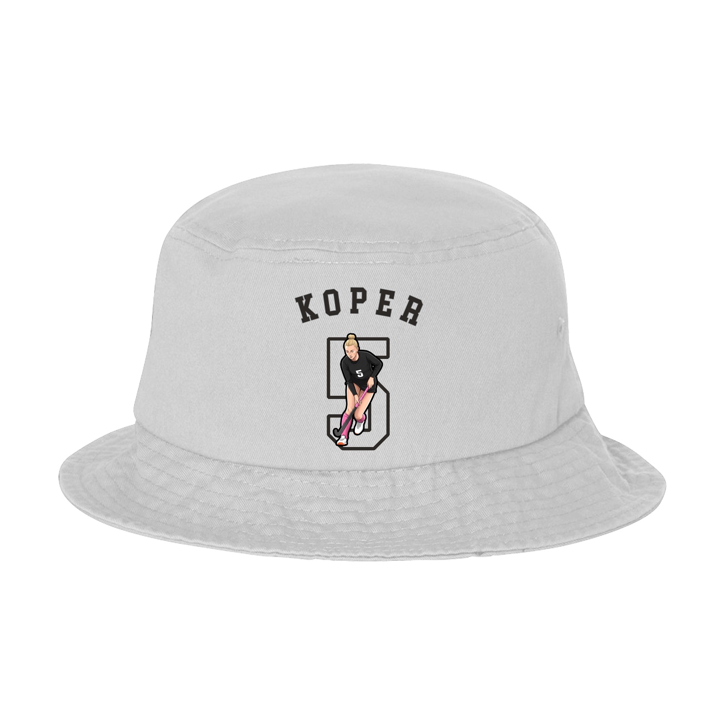 Bucket Cap — Shirsey Arch in White