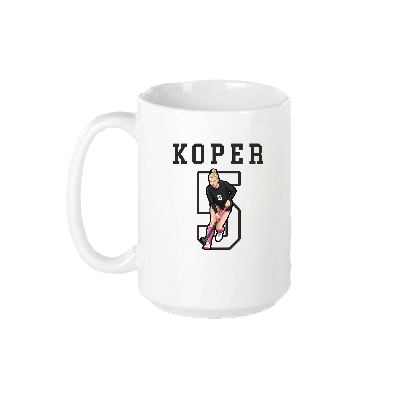 15oz Coffee Mug — Shirsey in White