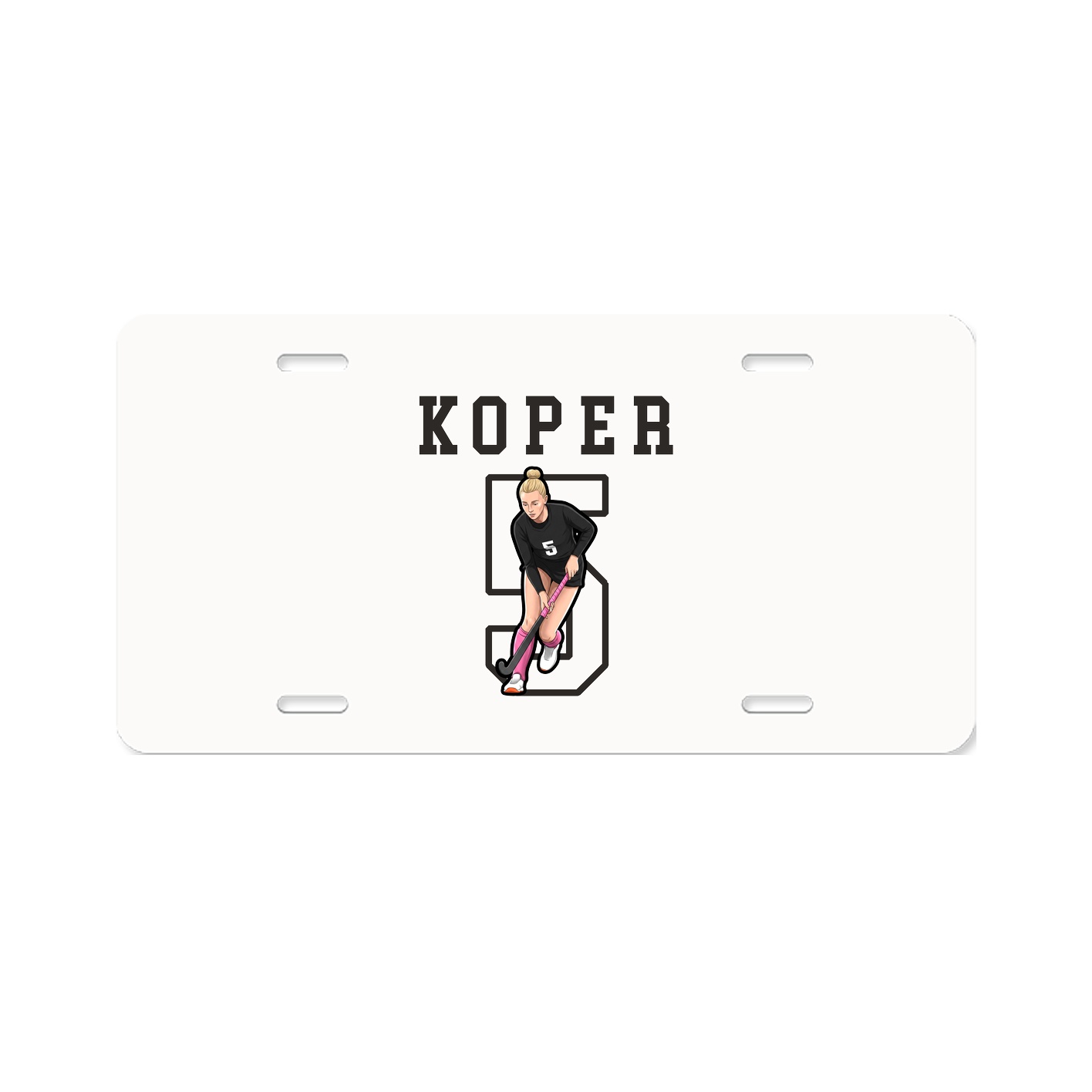 License Plate — Shirsey in Classic