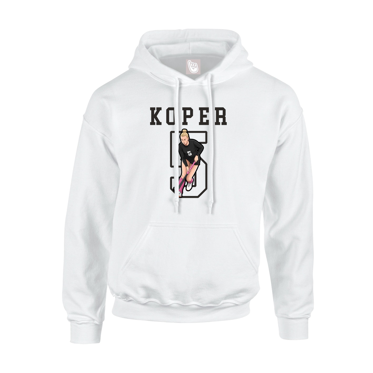 Youth Hoodie — Shirsey in White